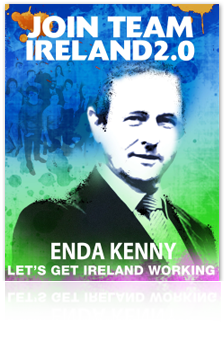 Cartel de Campaña del Fine Gael