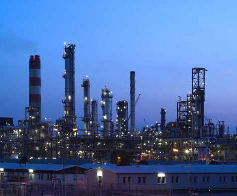 Refinería de petróleo en Libia