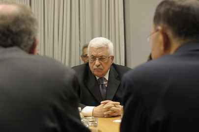 El presidente palestino, M. Abbas, en Naciones Unidas