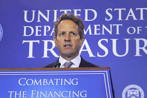 Timothy Geithner, secretario del Tesoro de EEUU