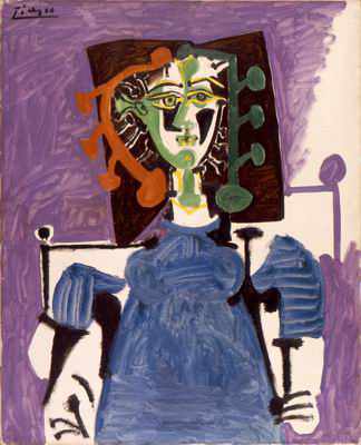 Mujer sentada de Pablo Picasso