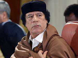 Gadafi vivo