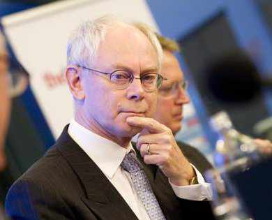 Herman van Rompuy, presidente del Consejo Europeo
