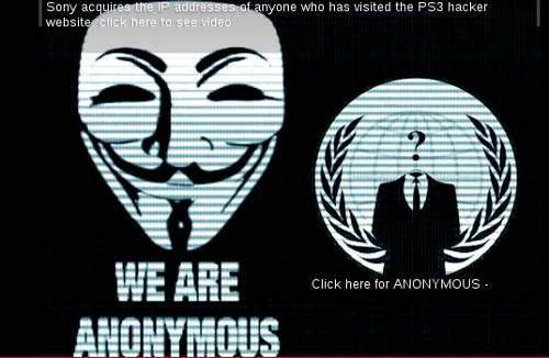 Portada de uno de los vídeos de Anonymous