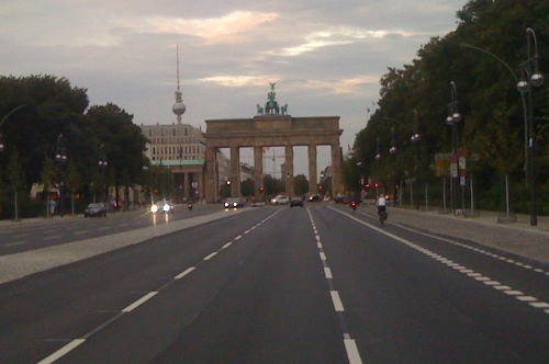 Puerta de Brandenburgo, en Berlín