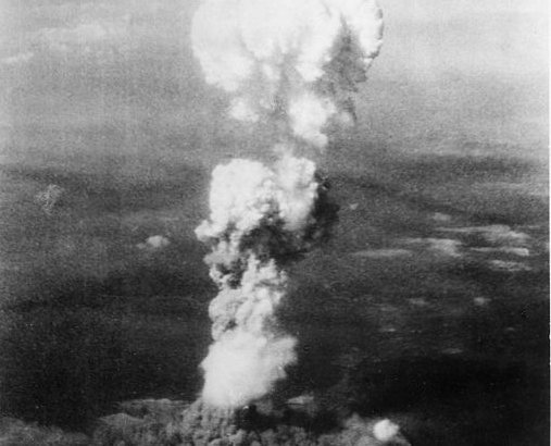 Hongo atómico sobre Hiroshima