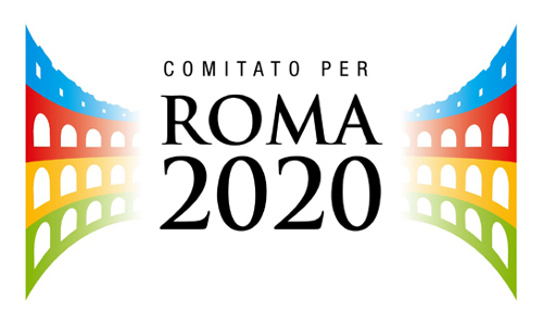 Logo de la candidatura Roma 2020