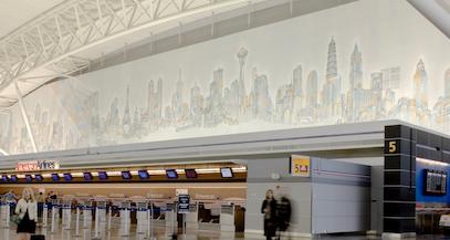 Terminal del aeropuerto JFK de Nueva York