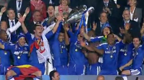 El Chelsea, vencedor de la Champions League