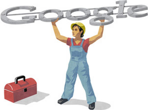 Logo de Google para el 1 de mayo