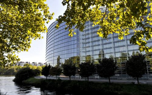 Vista del edificio del Parlamento Europeo