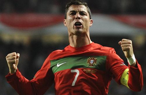 Cristiano Ronaldo, delantero de la selección portuguesa