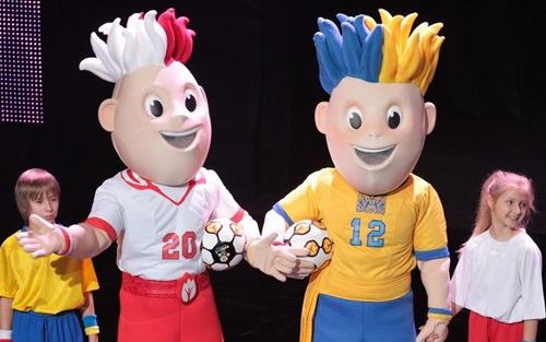 Mascotas de la Eurocopa de Polonia y Ucrania