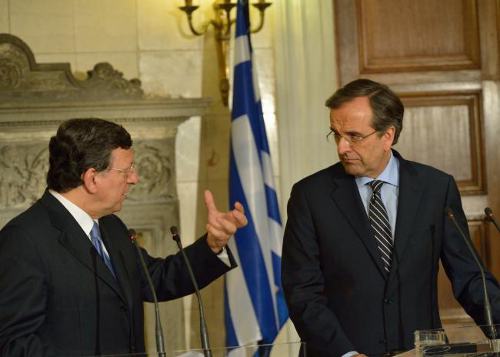 Antonis Samaras y Barroso, en Atenas