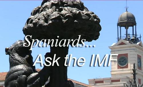 Imagen de un vídeo sobre España del FMI