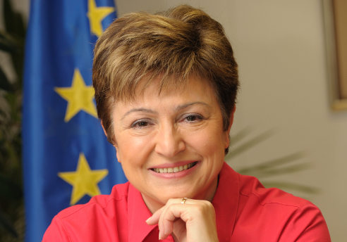 La comisaria Kristalina Georgieva