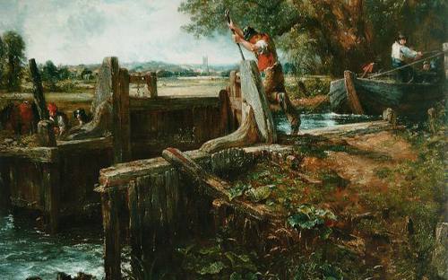 El cuadro de la Esclusa de John Constable