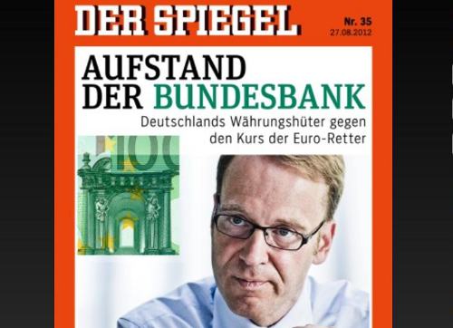 Portada de Der Spiegel: La rebelión del Bundesbank