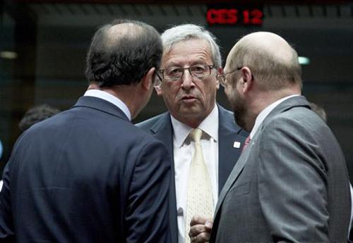 Jean-Claude Juncker, en el Consejo Europeo de junio