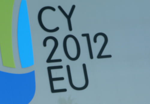 Logo presidencia chipriota de la UE