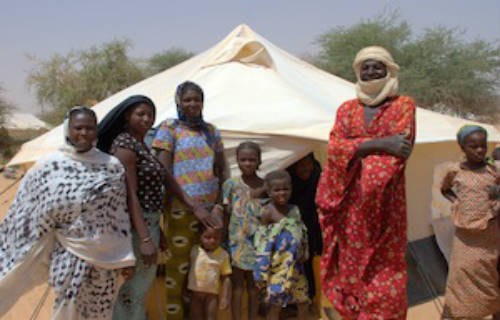 Mujeres nómadas en el norte de Malí
