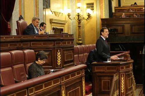 Rajoy da cuenta del Consejo Europeo en el Congreso