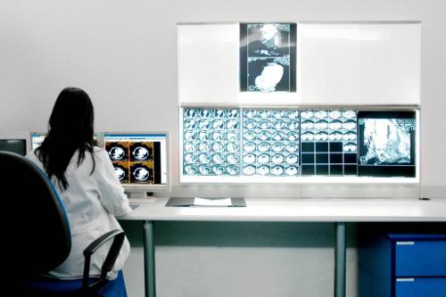 Servicio de radiología en el hospital de la FJD de Madrid