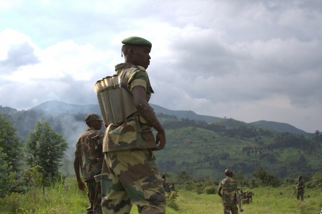 Grupo de rebeldes en el este de la RDC