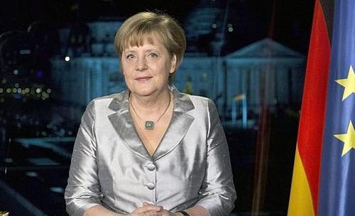 Merkel, en su mensaje televisado de Año Nuevo