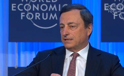 Draghi en Davos