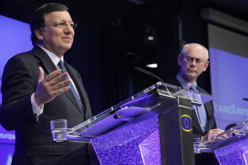 Durao Barroso y Van Rompuy