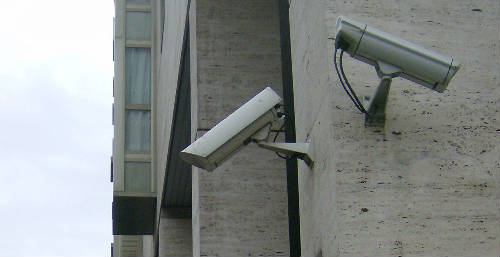 Cámaras de videovigilancia en la calle
