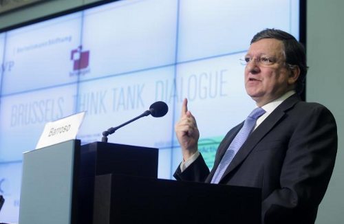 Barroso en el atril