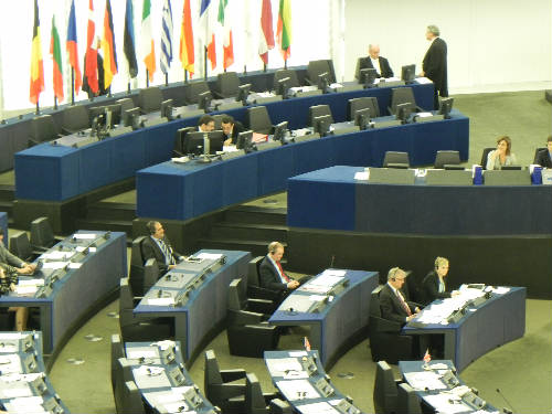 Olli Rehn en Estrasburgo