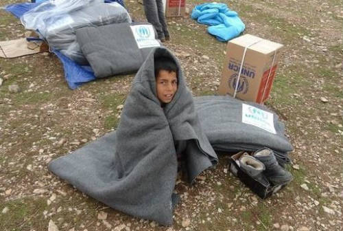 Refugiado sirio en Iraq