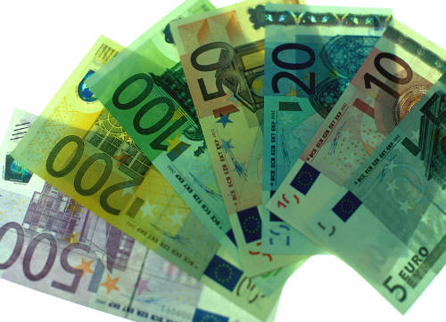 Tipología de billetes de euros
