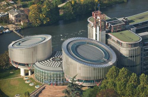 Sede Tribunal Europeo de DDHH en Estrasburgo
