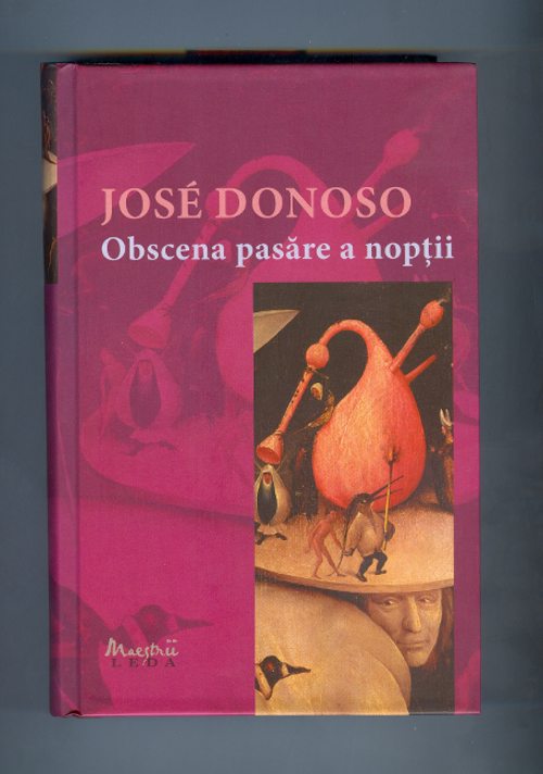 Portada de un libro de José Donoso en Rumano
