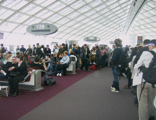Aeropuerto Charles de Gaulle, sala de embarque