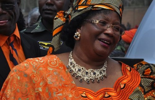 Joyce Banda, presidenta de Malawi