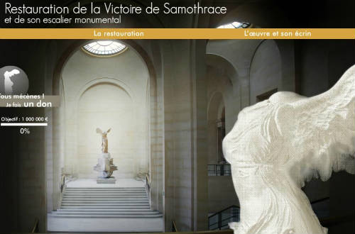 Victoria de Samotracia (web Louvre)