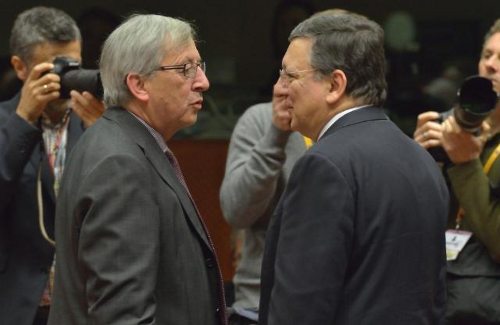 Juncker reunido con Barroso