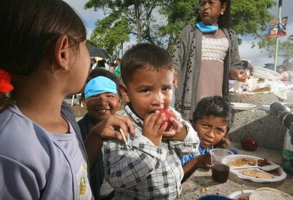distribución de alimentos en Mexico