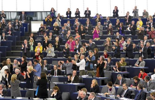 Plenario del parlamento Europeo