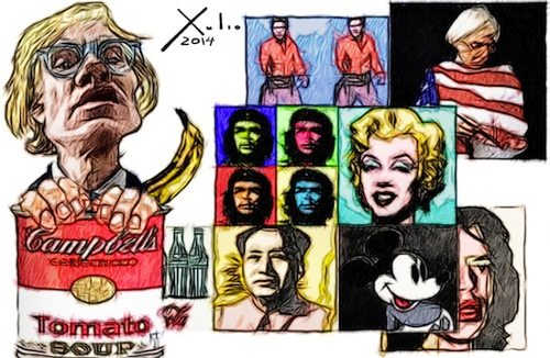 Andy Warhol por Xulio Formoso