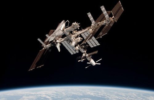 La Estación Espacial Internacional en órbita
