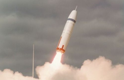 Un misil Trident lanzado