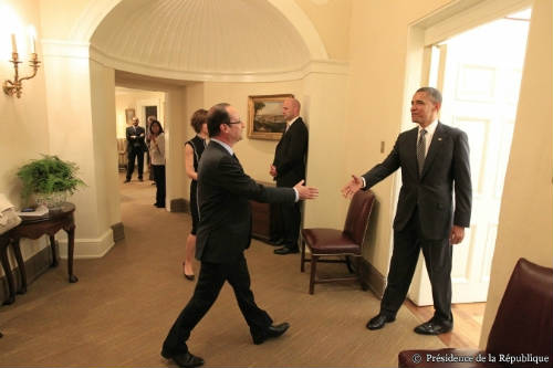 Obama y Hollande