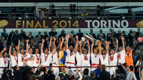 Sevilla campeón en Turín