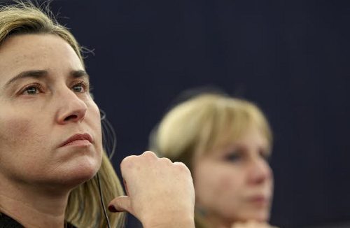 Federica Mogherini en el PE